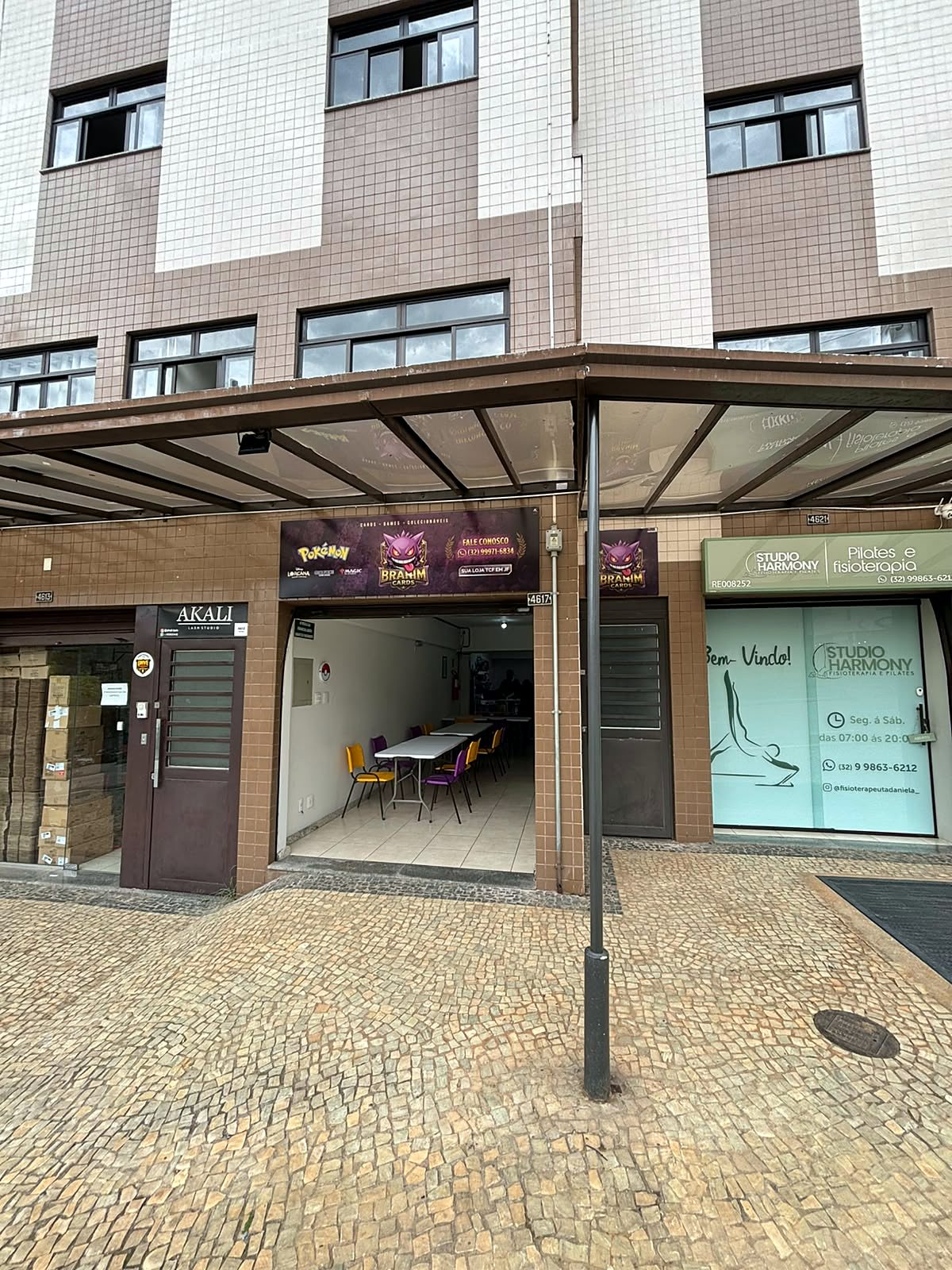 Prédio da loja na Av. Barão do Rio Branco
